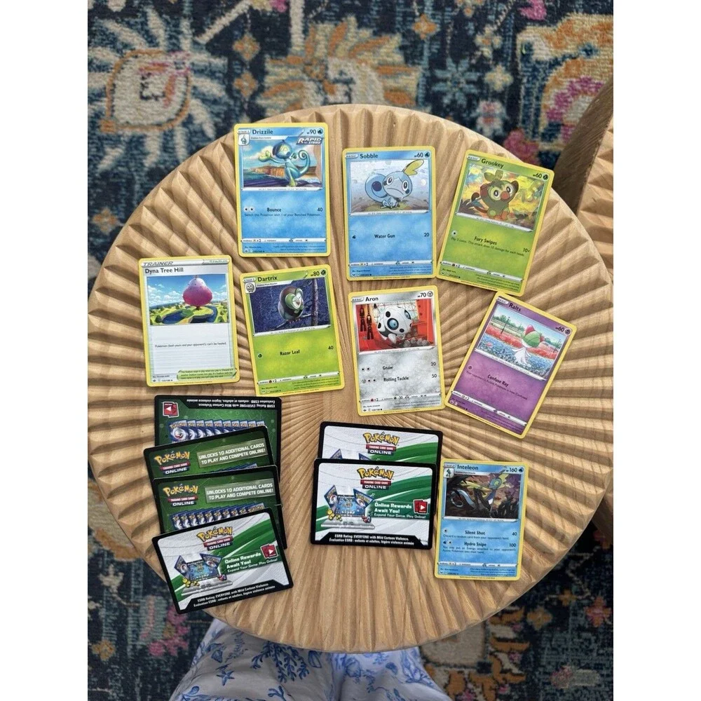 Pokémon Tins And Various Cards coins